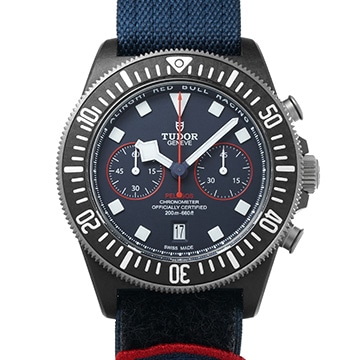 チューダー / チュードル ぺラゴス FXD クロノ 25807KN ブルー メンズ 時計 【中古】【wristwatch】