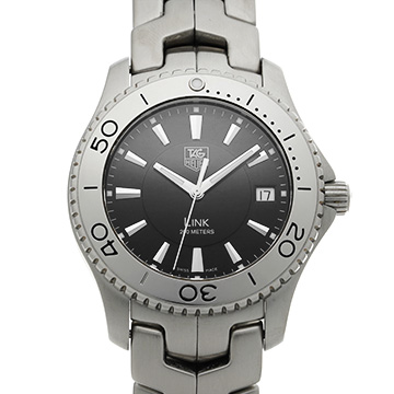 タグ ホイヤー リンク WJ1110.BA0570 ブラック メンズ 時計 【中古】【wristwatch】