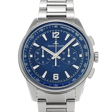 ジャガー ルクルト ポラリス クロノグラフ Q9028180 ブルー メンズ 時計 【中古】【wristwatch】