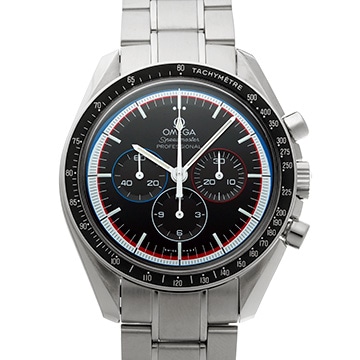 オメガ スピードマスター ムーンウォッチ プロフェッショナル アポロ15号 40th 311.30.42.30.01.003 ブラック メンズ 時計 【中古】【wristwatch】