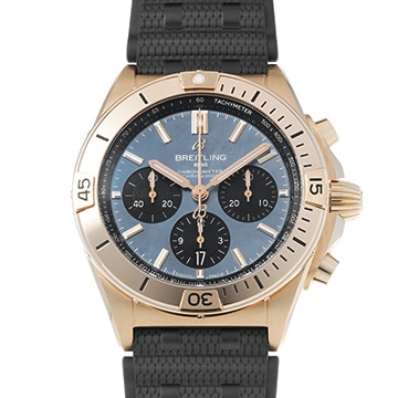ブライトリング クロノマット B01 42 RB01346A1C1S1 ブルーシェル/ブラック メンズ 時計 【中古】【wristwatch】