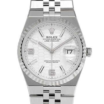 ロレックス ランドドゥエラー 36 127234 インテンスホワイト メンズ 時計 【新品】【wristwatch】