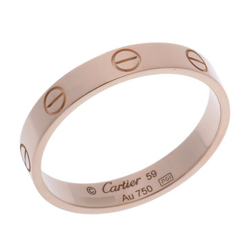 カルティエ ミニラブリング #59 ゴールド K18ピンクゴールド PG レディース ジュエリー 【中古】【jewelry】