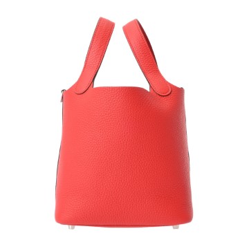 エルメス ピコタン ロック PM  ルージュラデュー トリヨンクレマンス レディース バッグ 【未使用】【bag】