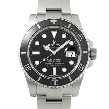 ロレックス サブマリーナ デイト 116610LN ブラック メンズ 時計 【中古】【wristwatch】