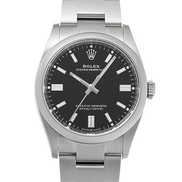 ロレックス オイスターパーペチュアル 36 126000 ブラック メンズ 時計 【中古】【wristwatch】