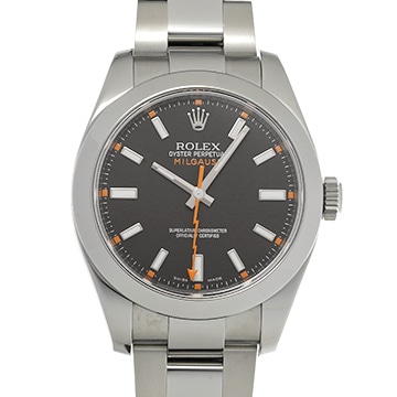 ロレックス ミルガウス 116400 ブラック メンズ 時計 【中古】【wristwatch】