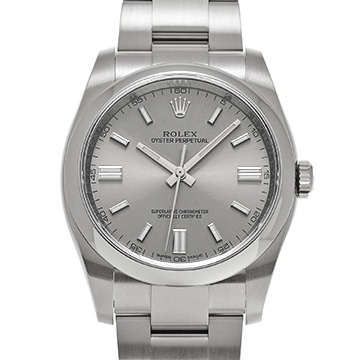 ロレックス オイスターパーペチュアル 36 116000 シルバー メンズ 時計 【中古】【wristwatch】