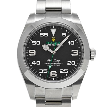 ロレックス エアキング 116900 ブラック メンズ 時計 【中古】【wristwatch】