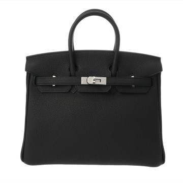 エルメス バーキン 25 ブラック トゴ レディース バッグ 【新品】【bag】