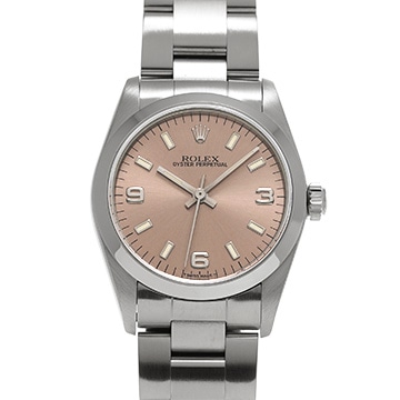 ロレックス オイスターパーペチュアル 67480 ピンク ユニセックス 時計 【中古】【wristwatch】