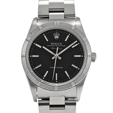 ロレックス エアキング 14010 ブラック メンズ 時計 【中古】【wristwatch】