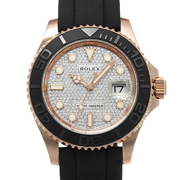 ロレックス ヨットマスター 40 126655 パヴェダイヤモンド メンズ 時計 【中古】【wristwatch】