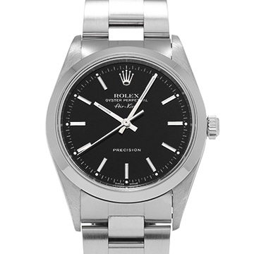 ロレックス エアキング 14000 ブラック メンズ 時計 【中古】【wristwatch】
