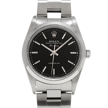 ロレックス エアキング 14000 ブラック メンズ 時計 【中古】【wristwatch】