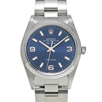 ロレックス エアキング 14000 ブルー メンズ 時計 【中古】【wristwatch】