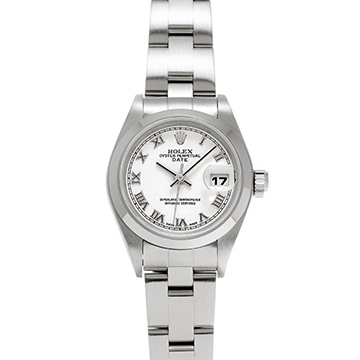 ロレックス デイトジャスト 26 79160 ホワイト レディース 時計 【中古】【wristwatch】
