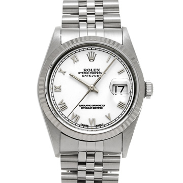 ロレックス デイトジャスト 36 16234 ホワイト メンズ 時計 【中古】【wristwatch】