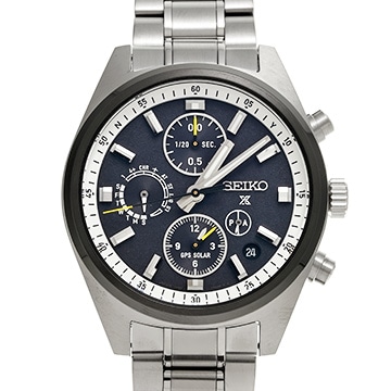 セイコー プロスペックス スピードタイマー SBED011 ブラック メンズ 時計 【中古】【wristwatch】