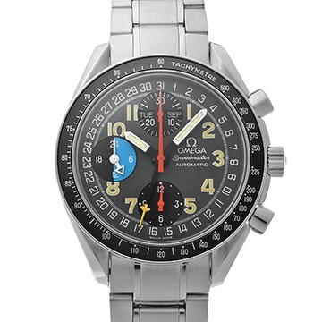 オメガ スピードマスター マーク40 AM/PM 3520.53 グレー/ブラック メンズ 時計 【中古】【wristwatch】