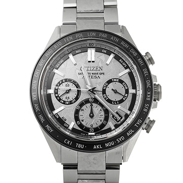 シチズン アテッサ CC4076-65A シルバー メンズ 時計 【中古】【wristwatch】