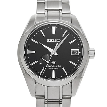 グランドセイコー スプリングドライブ SBGA003 ブラック メンズ 時計 【中古】【wristwatch】