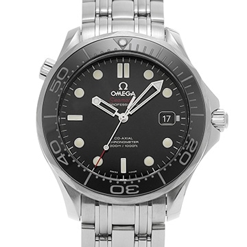 オメガ シーマスター ダイバー300 コーアクシャル 212.30.41.20.01.003 ブラック メンズ 時計 【中古】【wristwatch】