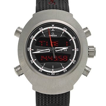 オメガ スピードマスター スペースマスター Z-33 325.92.43.79.01.001 ブラック メンズ 時計 【中古】【wristwatch】