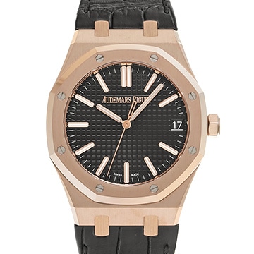 オーデマ ピゲ ロイヤルオーク 15510OR.OO.D002CR.02 ブラック メンズ 時計 【中古】【wristwatch】
