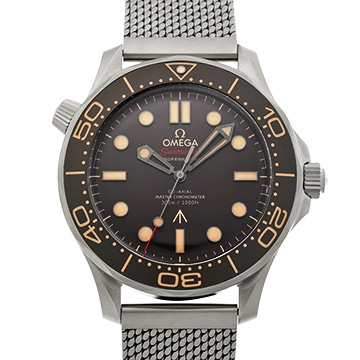オメガ シーマスター ダイバー300 コーアクシャル マスタークロノメーター 007 210.90.42.20.01.001 ブラウン メンズ 時計 【中古】【wristwatch】