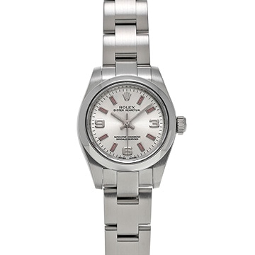 ロレックス オイスターパーペチュアル 176200 シルバー レディース 時計 【中古】【wristwatch】