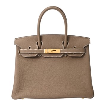エルメス バーキン 30 エトゥープ トゴ レディース バッグ 【中古】【bag】