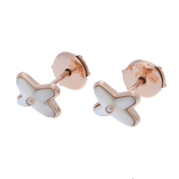 ショーメ ジュドゥリアン ピアス ゴールド 083469-000 K18ピンクゴールド PG レディース ジュエリー 【中古】【jewelry】