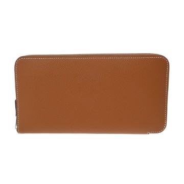 エルメス アザップ ロングシルクイン クレ ヴォーエプソン レディース 財布 【未使用】【purse】