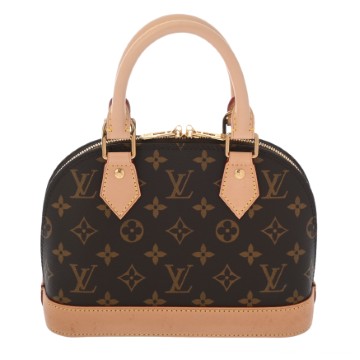 ルイ ヴィトン モノグラム アルマ BB ブラウン M46990 モノグラムキャンバス レディース バッグ 【中古】【bag】