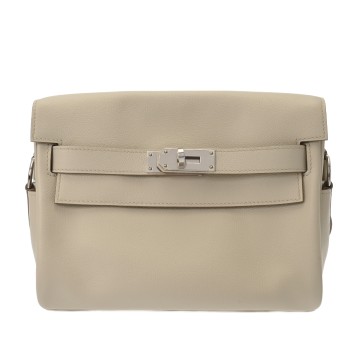 エルメス ケリー メッセンジャー PM ベトン エバーカラー ユニセックス バッグ 【未使用】【bag】
