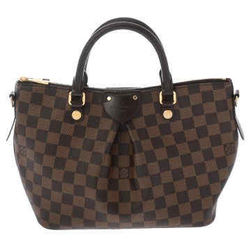 ルイ ヴィトン ダミエ シエナ PM 2WAY エベヌ N41545 ダミエキャンバス レディース バッグ 【中古】【bag】