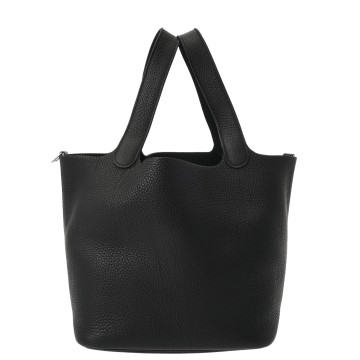 エルメス ピコタンロック MM ブラック トリヨンクレマンス レディース バッグ 【中古】【bag】