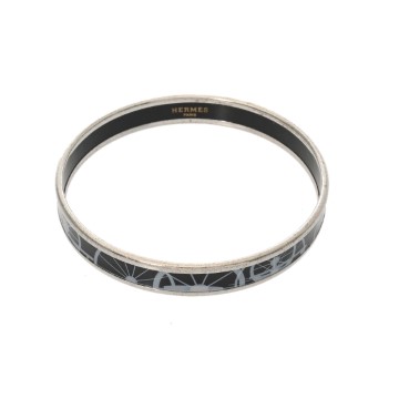 エルメス エマイユ PM マルチカラー/シルバー金具 エナメル レディース ジュエリー 【中古】【jewelry】