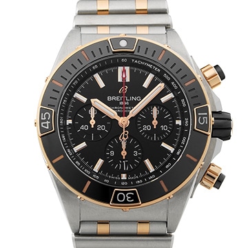 ブライトリング スーパー クロノマット B01 44 UB0136251B1U1 ブラック メンズ 時計 【中古】【wristwatch】