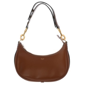 セリーヌ ミディアム AVA 2WAYショルダー タン 196923DGQ.04LU スムースカーフ レディース バッグ 【中古】【bag】