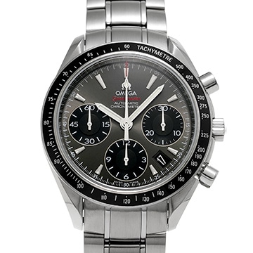 オメガ スピードマスター デイト 323.30.40.40.06.001 グレー/ブラック メンズ 時計 【中古】【wristwatch】