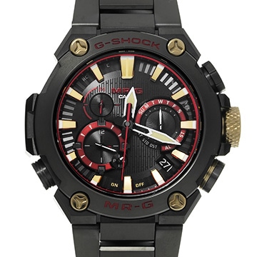 カシオ G-SHOCK MR-G B2000シリーズ 赤備え MRG-B2000B-1A4JR ブラック/レッド メンズ 時計 【中古】【wristwatch】