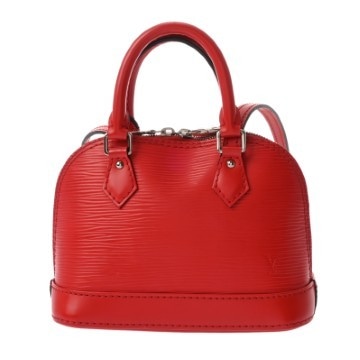 ルイ ヴィトン エピ ナノ アルマ コクリコ M50516 レザー レディース バッグ 【中古】【bag】
