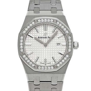 オーデマ ピゲ ロイヤルオーク クォーツ 67651ST.ZZ.1261ST.01 シルバー レディース 時計 【中古】【wristwatch】
