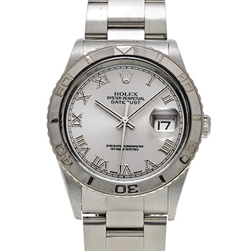 ロレックス デイトジャスト 36 サンダーバード 16264 グレー メンズ 時計 【中古】【wristwatch】