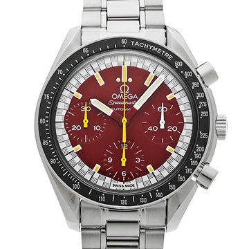オメガ スピードマスター レーシング ミハエル・シューマッハ 3510.61 レッド メンズ 時計 【中古】【wristwatch】