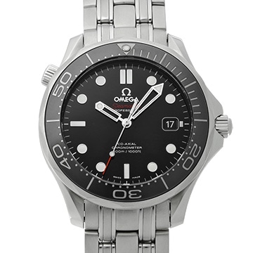 オメガ シーマスター ダイバー300 コーアクシャル 212.30.41.20.01.003 ブラック メンズ 時計 【中古】【wristwatch】