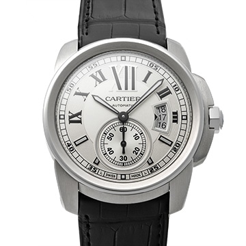 カルティエ カリブル ドゥ カルティエ W7100037 シルバー メンズ 時計 【中古】【wristwatch】