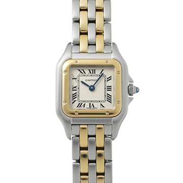 カルティエ パンテール SM W25029B6 シルバー レディース 時計 【中古】【wristwatch】